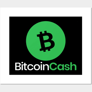 Bitcoin cash Crypto Bitcoincash BCH Token BHC Cryptocurrency coin Token Posters and Art